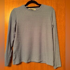 Variety Hour stretch shirt, light blue, medium